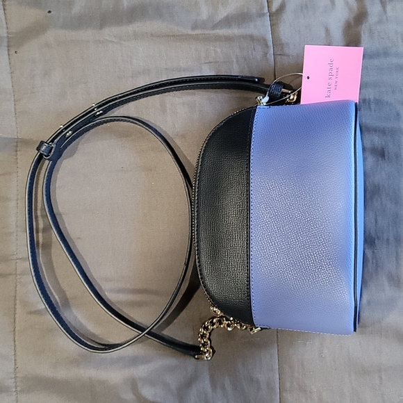 Kate Spade - Blue - Sylvia Small Dome Crossbody Purse - NEW !! - Picture 2 of 7